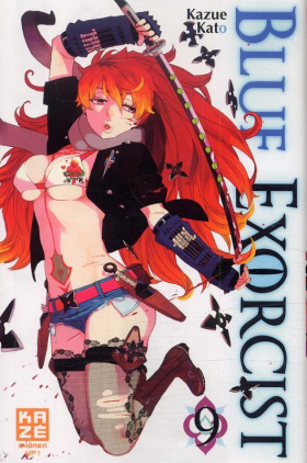 couverture manga Blue exorcist T9