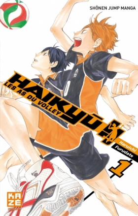 couverture manga Haikyû, les as du volley T1