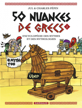 couverture bande dessinée 50 nuances de grecs T2