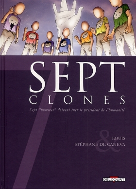 couverture bande dessinée 7 clones