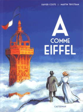 couverture bande dessinée A comme Eiffel