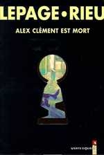 couverture bande dessinée Alex Clément est mort