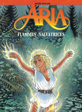couverture bande dessinée Flammes salvatrices