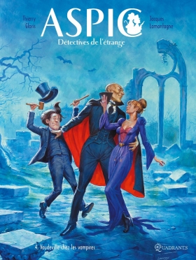 couverture bande-dessinee Vaudeville chez les Vampires