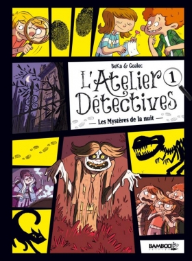 couverture bande dessinée Les mystères de la nuit
