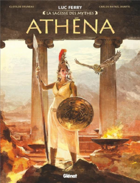 couverture bande dessinée Athéna