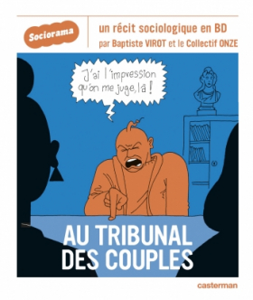 couverture bande dessinée Au tribunal des couples