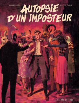 couverture bande dessinée Autopsie d&#039;un imposteur