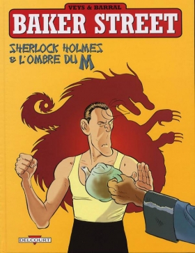 couverture bande-dessinee Sherlock Holmes et l'ombre du M