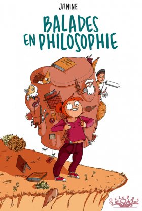 couverture bande dessinée Balades en Philosophie