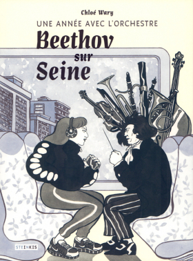 couverture bande-dessinee Beethov sur Seine