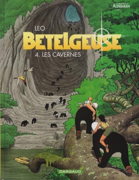 couverture bande dessinée Les cavernes