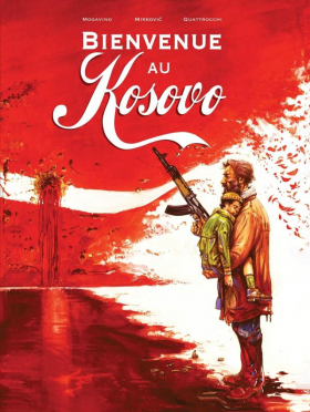 couverture bande-dessinee Bienvenue au Kosovo