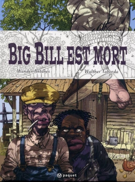 couverture bande dessinée Big Bill est mort