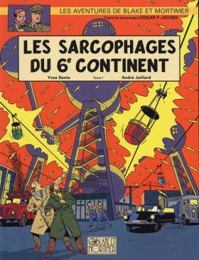 couverture bande dessinée Les sarcophages du 6ème continent