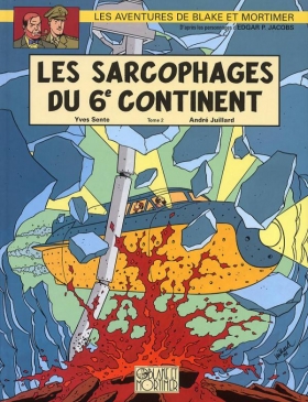 couverture bande dessinée Les sarcophages du 6e continent, tome 2