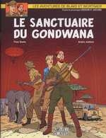 couverture bande dessinée Le sanctuaire du Gondwana