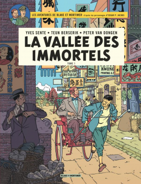 couverture bande dessinée La vallée des immortels