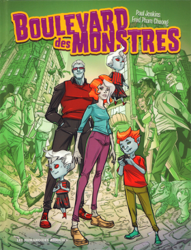couverture bande-dessinee Boulevard des monstres