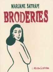 couverture bande dessinée Broderies