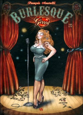 couverture bande dessinée Burlesque Girrrl T1