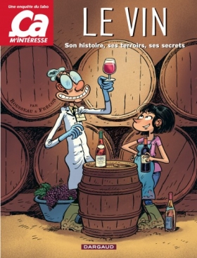 couverture bande dessinée Le vin