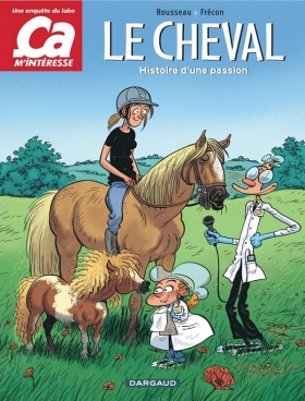 couverture bande dessinée Le Cheval