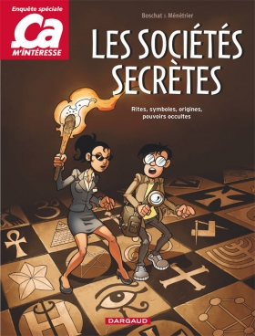couverture bande dessinée Les sociétés secrètes
