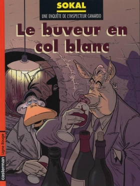 couverture bande dessinée Le buveur en col blanc