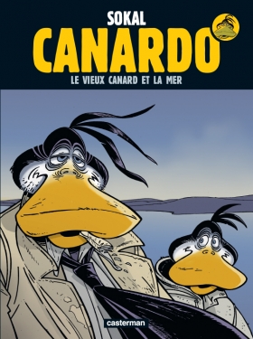 couverture bande-dessinee Le Vieux Canard et la mer