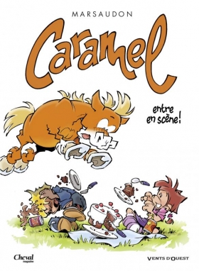 couverture bande dessinée Caramel entre en scène
