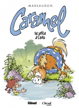 couverture bande dessinée Caramel se jette à l&#039;eau