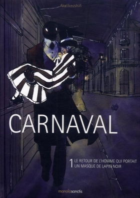 couverture bande dessinée Carnaval