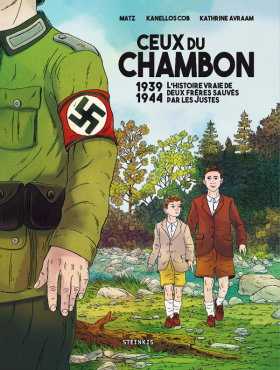 couverture bande dessinée 1939-1944 L’histoire vraies de deux frères sauvés par les Justes