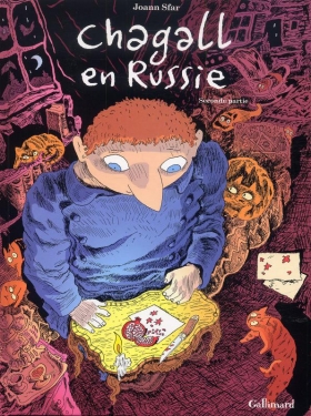 couverture bande dessinée Chagall en Russie T2