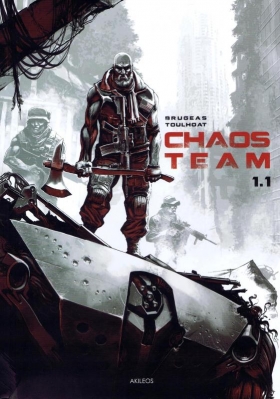 couverture bande dessinée Chaos team T1