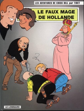 couverture bande dessinée Le faux mage de Hollande