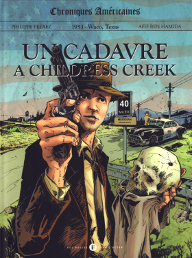 couverture bande-dessinee Un cadavre à Childress Creek