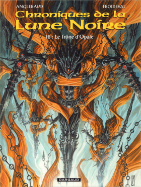 couverture bande dessinée Le trône d&#039;Opale