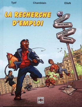 couverture bande dessinée La recherche d&#039;emploi