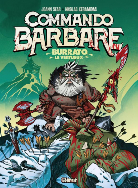 couverture bande dessinée Burrato le vertueux
