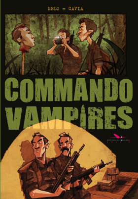 couverture bande-dessinee Commando vampires