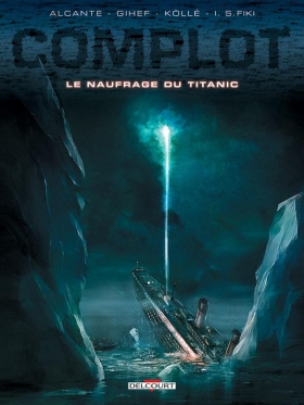 couverture bande-dessinee Le Naufrage du Titanic