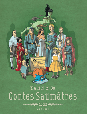 couverture bande-dessinee Contes saumâtres