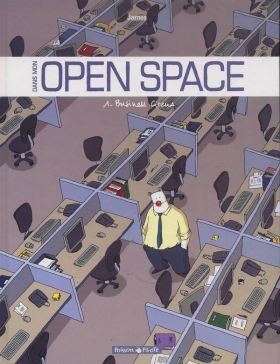 couverture bande dessinée Dans mon open space