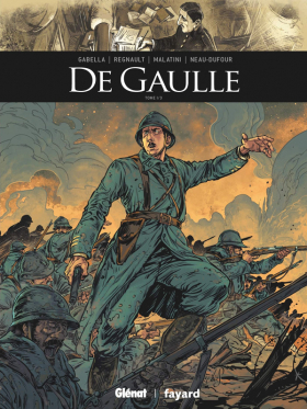 couverture bande-dessinee De Gaulle T1