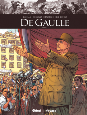 couverture bande dessinée De Gaulle T3