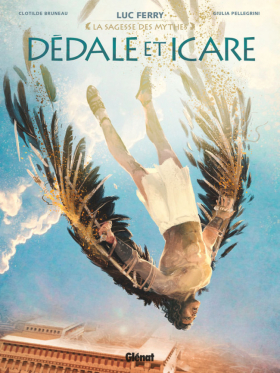 couverture bande dessinée Dédale et Icare