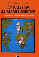 couverture bande dessinée Des bulles sur les marchés agricoles