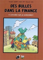 couverture bande dessinée Des bulles dans la finance